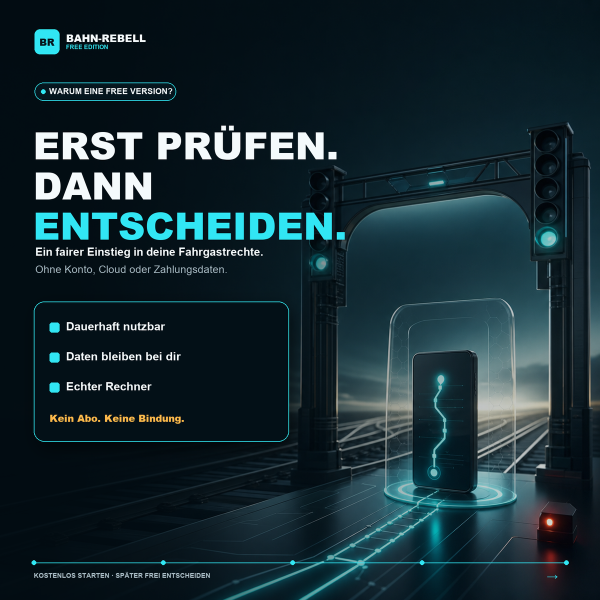 Bahn-Rebell Free: Entschädigung bei Zugverspätung prüfen