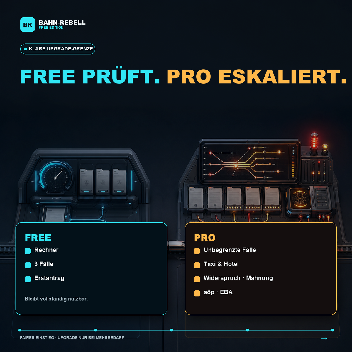 Bahn-Rebell Free: Entschädigung bei Zugverspätung prüfen