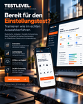 TESTLEVEL Premium – Einstellungstest-Trainer